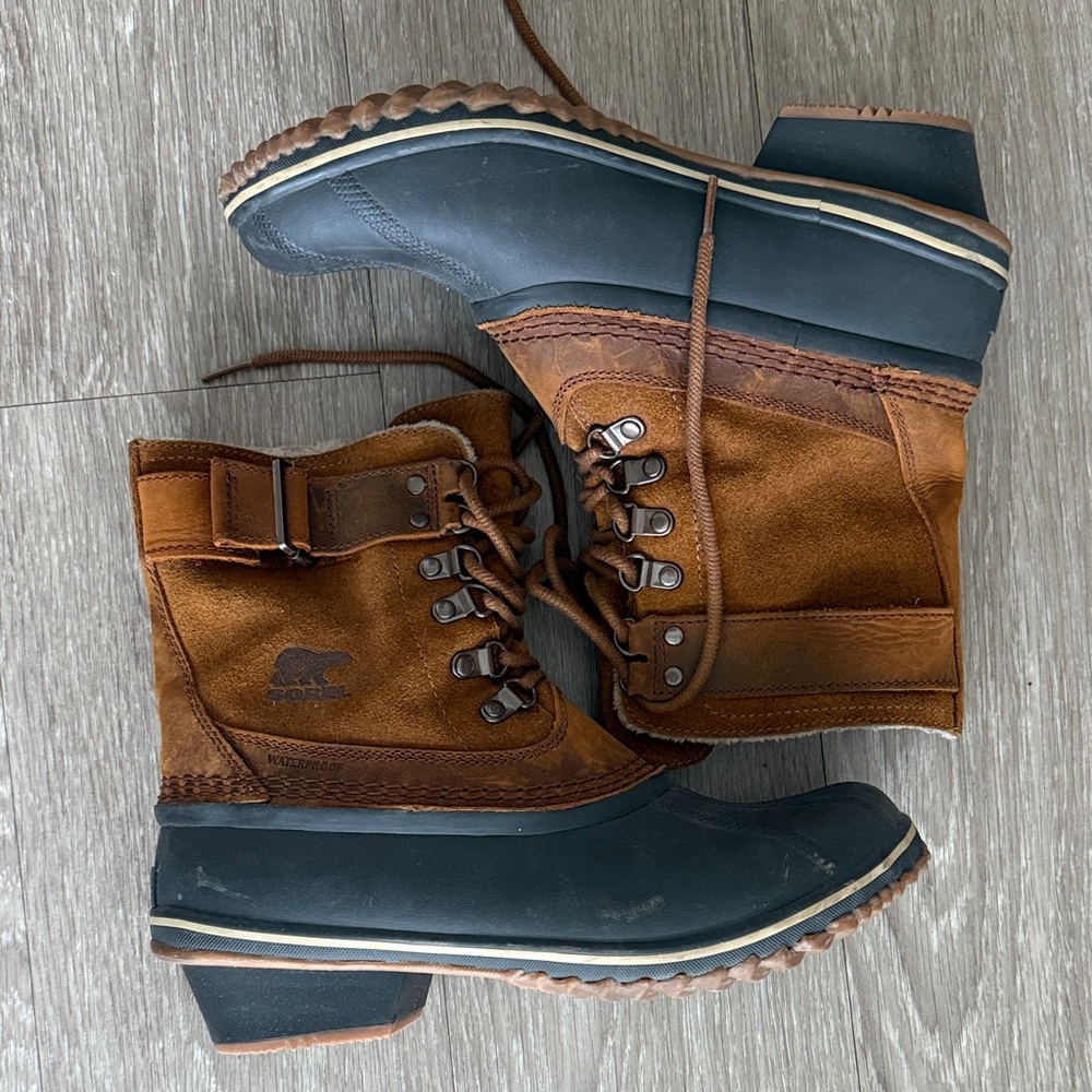 Sorel waterproof duck boots
